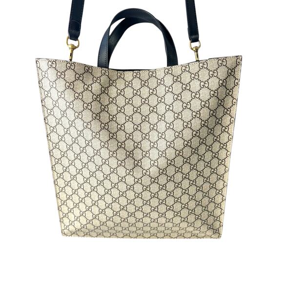 Gucci Monogram Snake Tote Bag - Picture 3 of 8